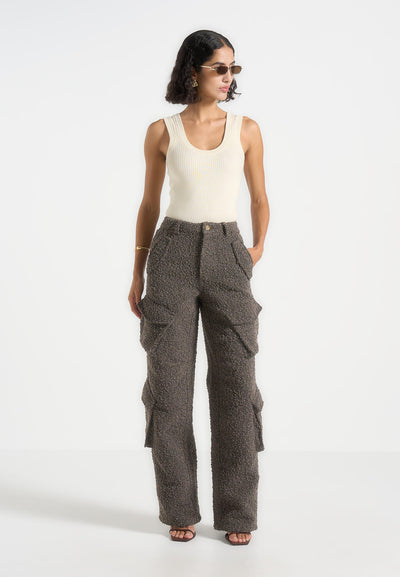 anne-high-waisted-boucle-denim-cargo-pants-brown