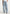 Anne - Denim High Waisted Boucle Cargo Pants - Mid Blue