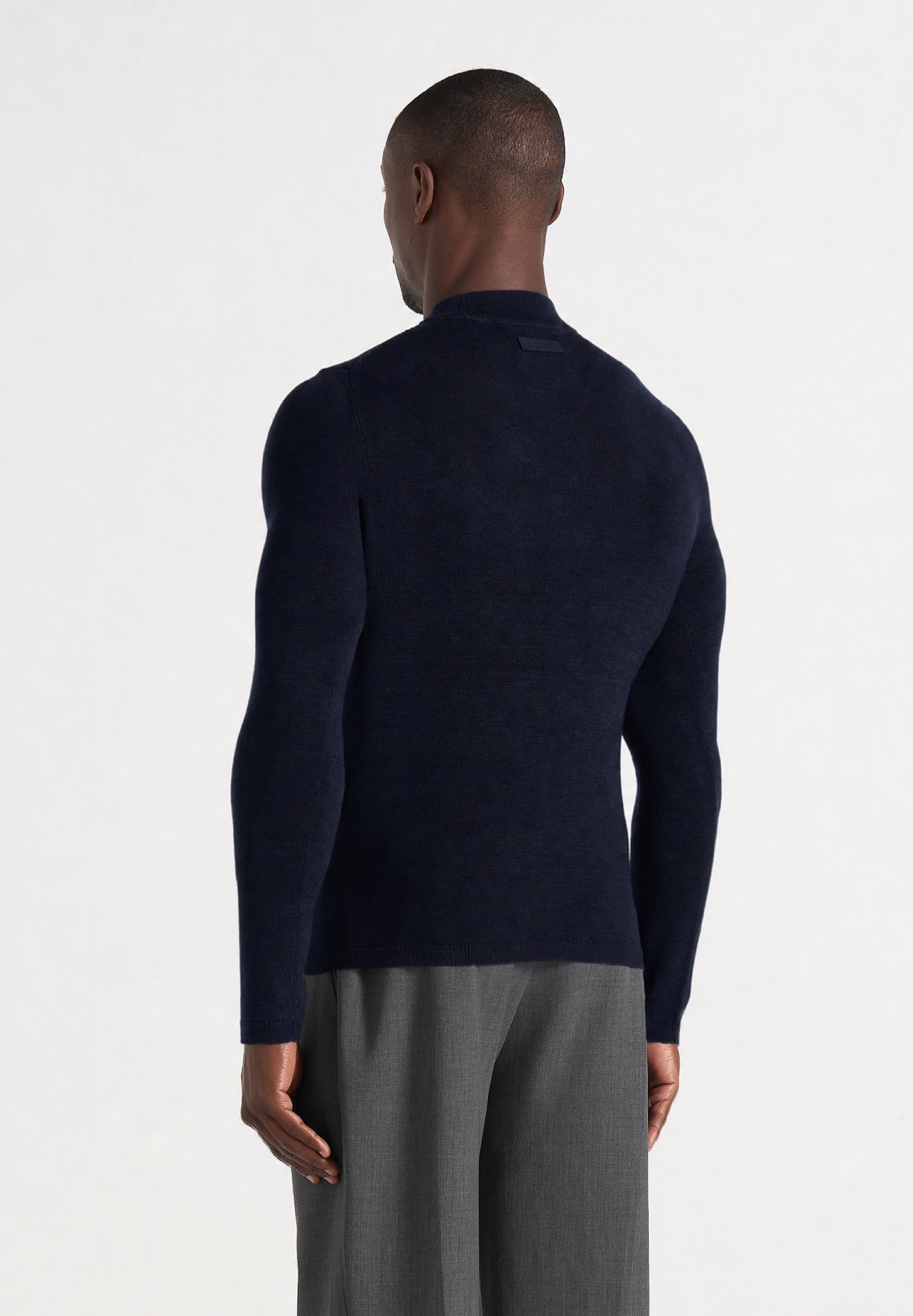 kw003-fitted-mock-neck-wool-blend-jumper-navy