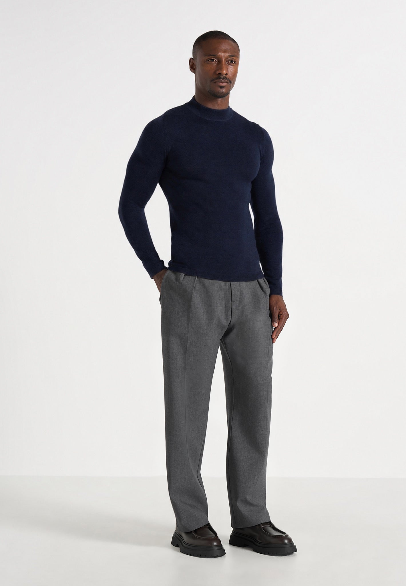 kw003-fitted-mock-neck-wool-blend-jumper-navy