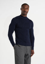 kw003-fitted-mock-neck-wool-blend-jumper-navy