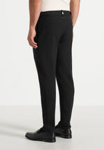 Hubert - Slim Fit Tailored Pants - Black