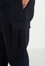 Twill Cargo Regular Fit Pants - Navy