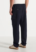 Twill Cargo Regular Fit Pants - Navy