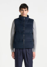 brushed-marl-puffer-gilet-navy