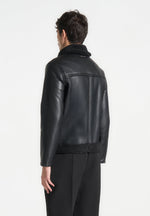 vegan-leather-shearling-jacket-black