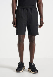 Dimitri - Technnical Cargo Shorts - Black