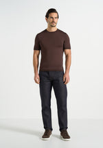 ellis-luxe-knitted-t-shirt-brown