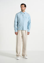 arlo-pinstripe-cropped-long-sleeve-shirt-blue