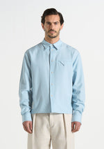 arlo-pinstripe-cropped-long-sleeve-shirt-blue