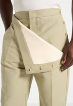 Henri - Foldover Pants - Sage