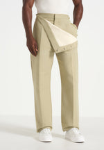 Henri - Foldover Pants - Sage