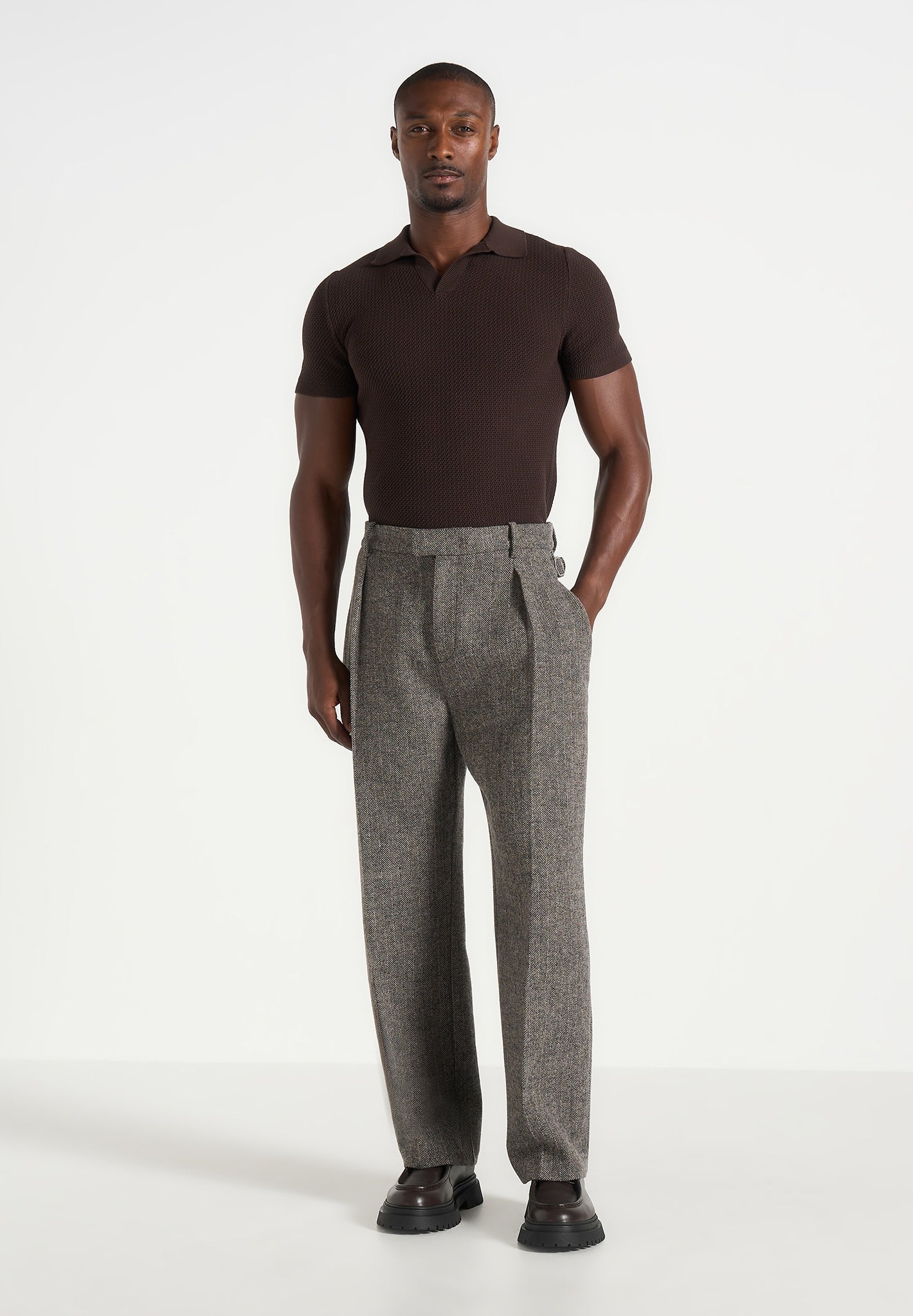dorian-herringbone-wool-pleated-trousers-grey