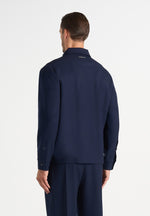 Valentin - Classic Tailored Long Sleeve Shirt - Navy