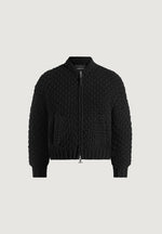 darel-speckled-knit-bomber-jacket-black