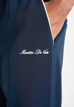 Signature Piped Track Pants - Dark Navy