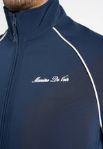 Signature Piped Track Jacket - Dark Navy