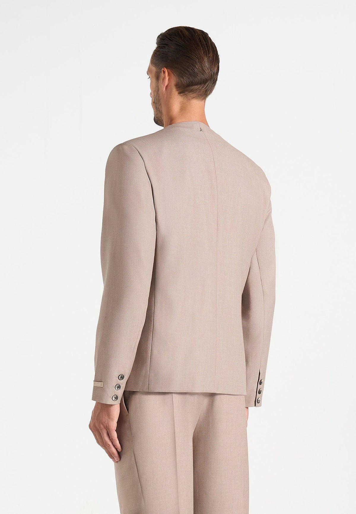 Timeo - Tailored Kimono Blazer - Taupe