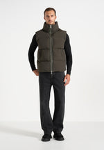 Eric - 2-in-1 Puffer/Gilet Jacket - Olive