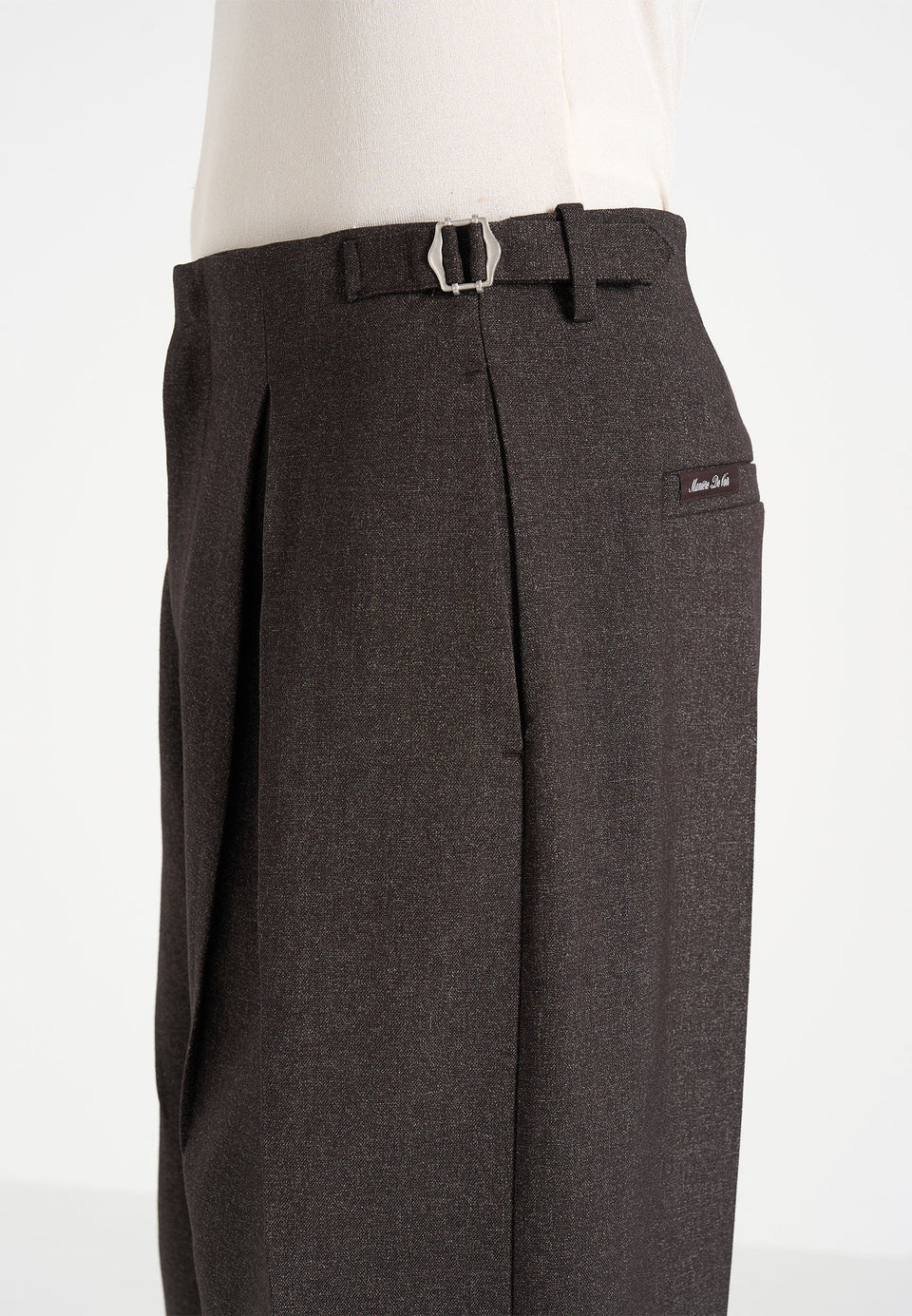 lior-box-pleat-hatched-wide-leg-trousers-dark-brown