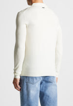 merino-wool-long-sleeve-polo-top-with-zip-off-white