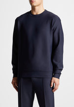 neoprene-regular-fit-crew-neck-jumper-navy