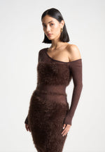 off-shoulder-knitted-maxi-dress-brown