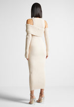 overlay-knitted-midi-dress-beige