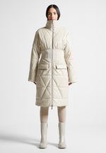 quilted-vegan-leather-longline-corset-coat-beige