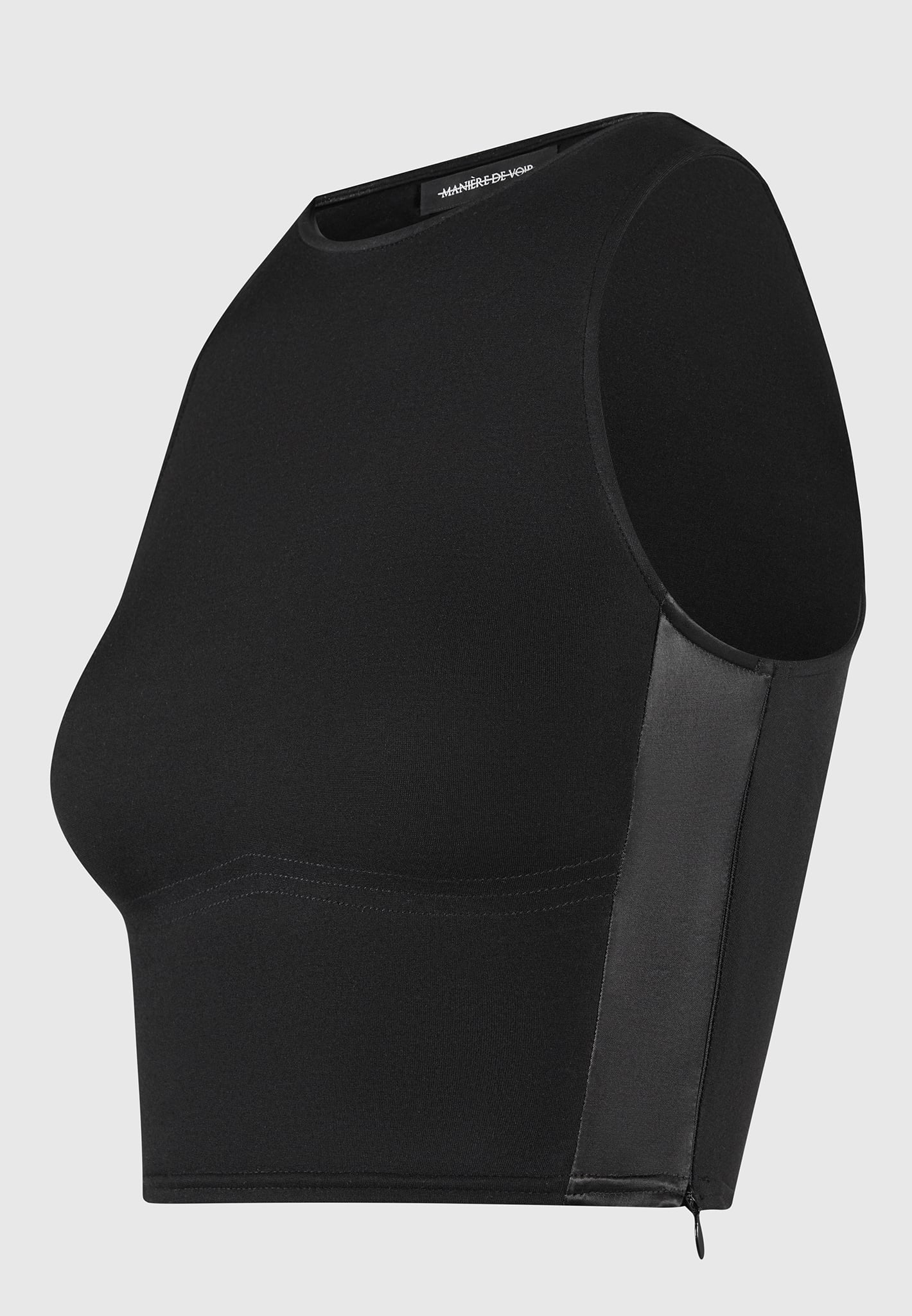 Buy THE BLAZZE 1302 Women's Cotton Scoop Neck Half Sleeve Tank Crop Tops  Bustier Bra Vest Crop Top Bralette Readymade S Online - Get 50% Off