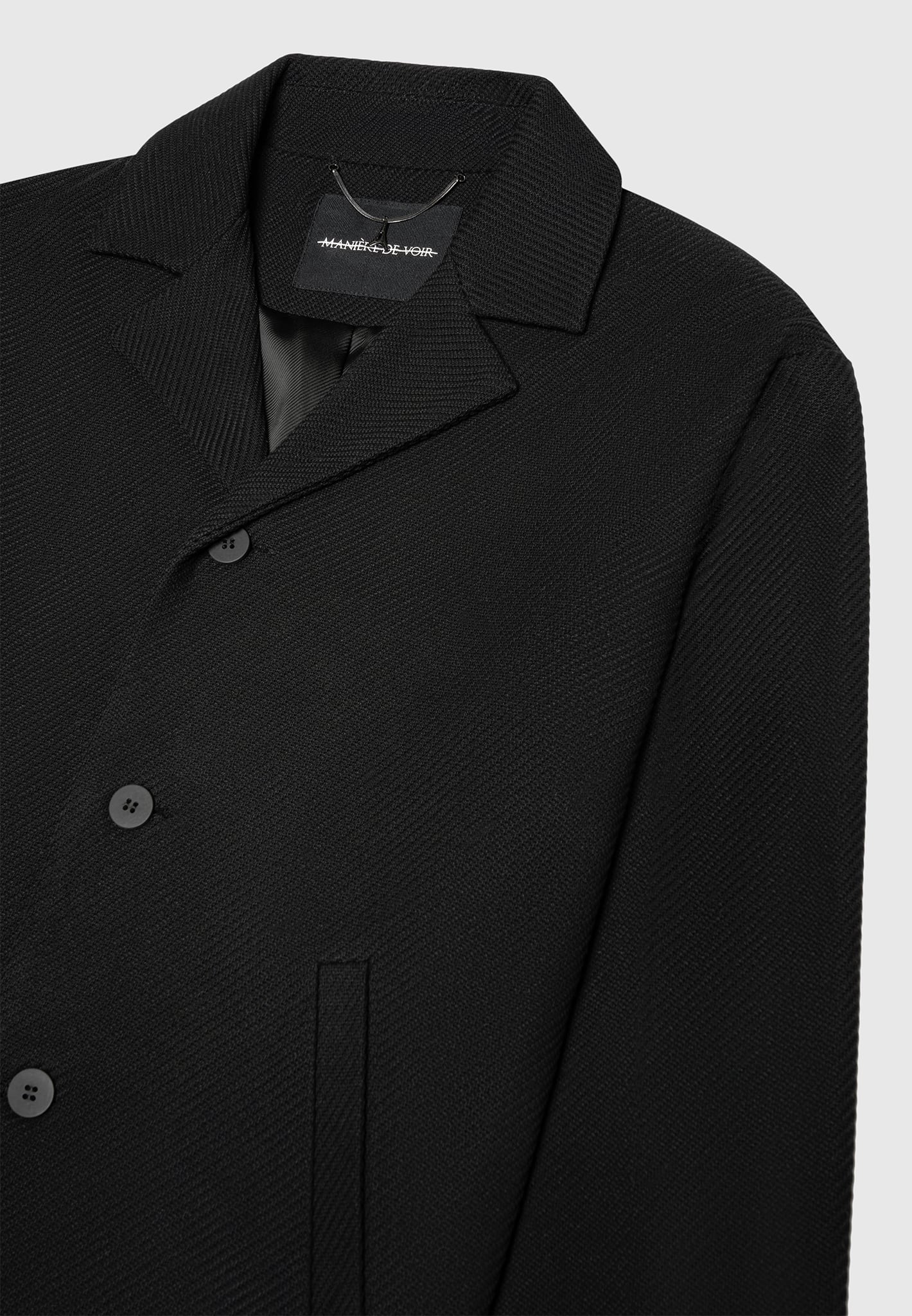 revere-collar-twill-jacket-black