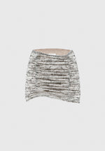 ruched-lace-asymmetric-mini-skirt-off-white