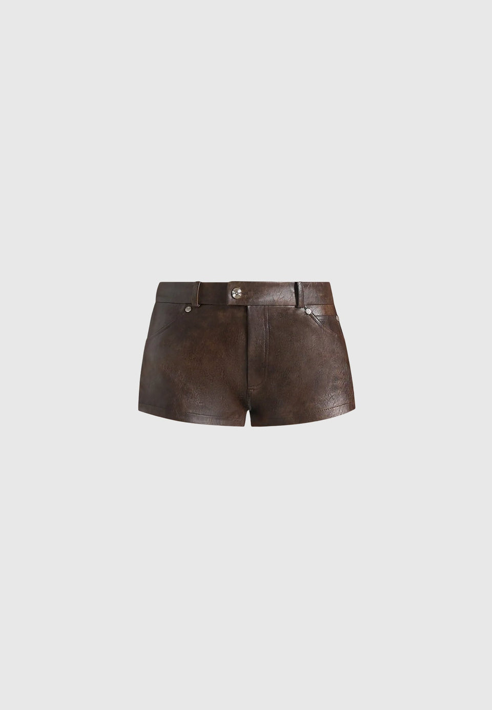 samia-vintage-mini-shorts-brown