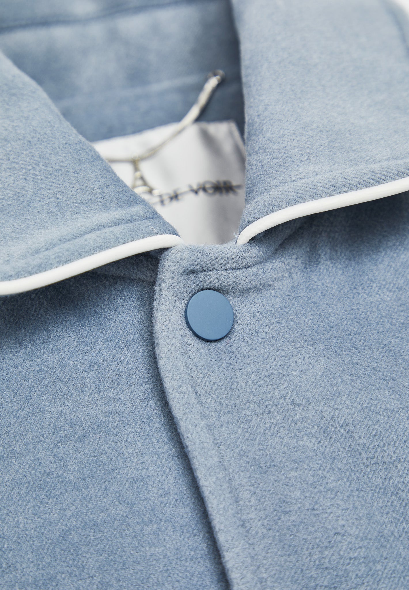 Cos boiled wool outlet jacket blue