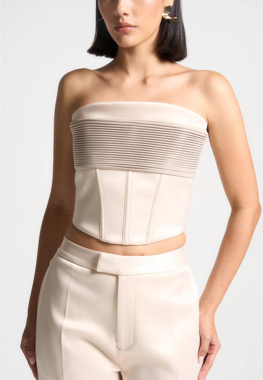 satin-pintuck-bandeau-corset-top-champagne