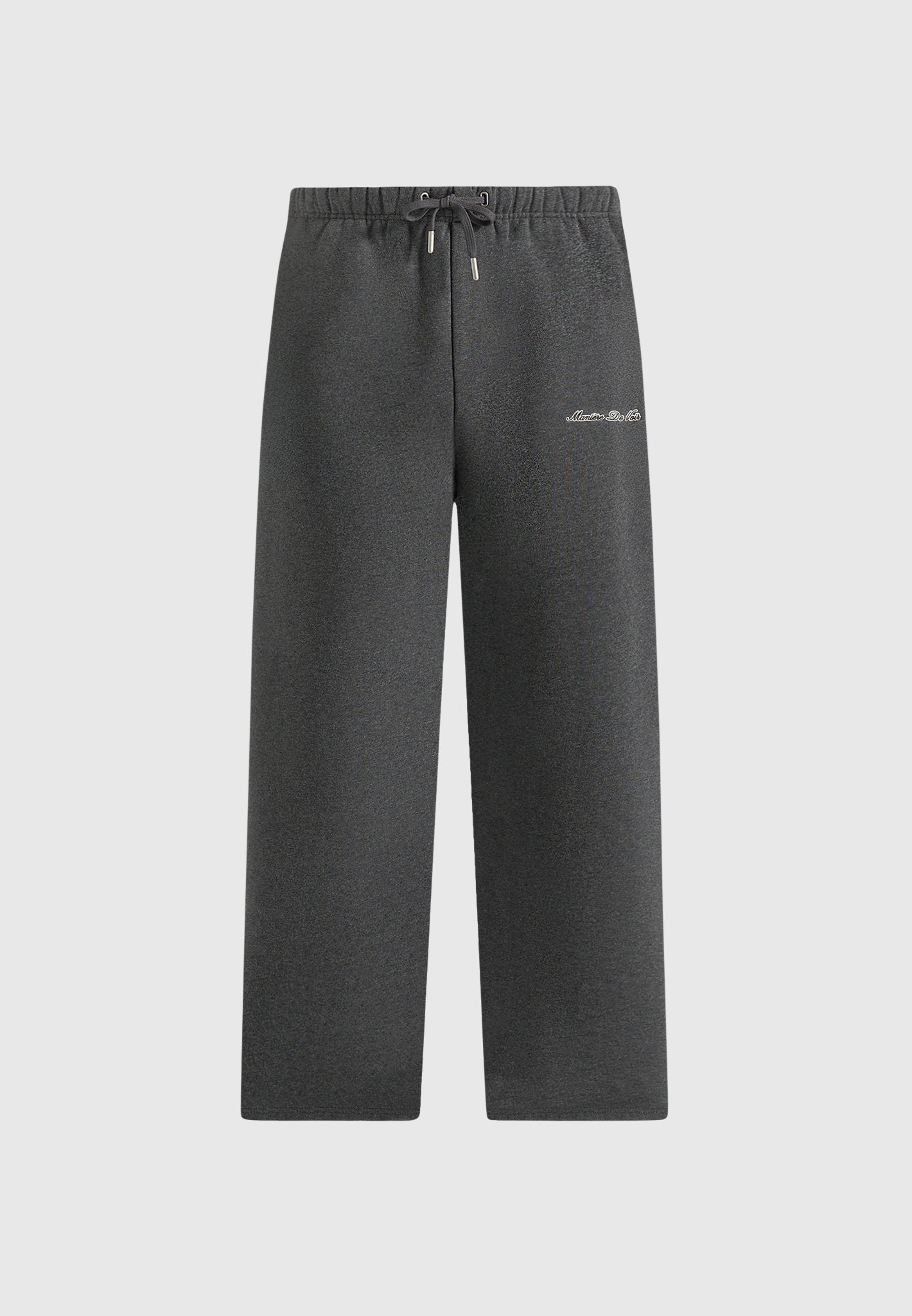 JS003 - Unisex Signature Wide Leg Sweatpants - Charcoal Grey