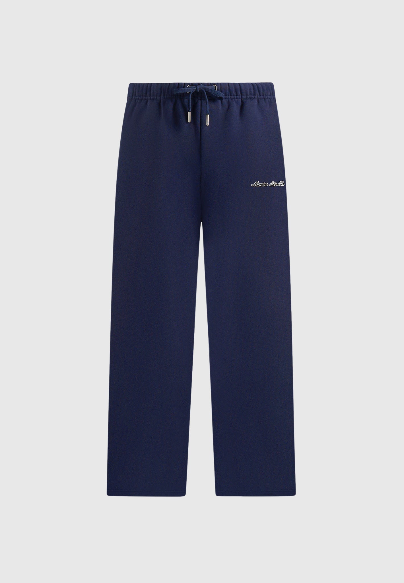 JS003 - Unisex Signature Wide Leg Sweatpants - Navy