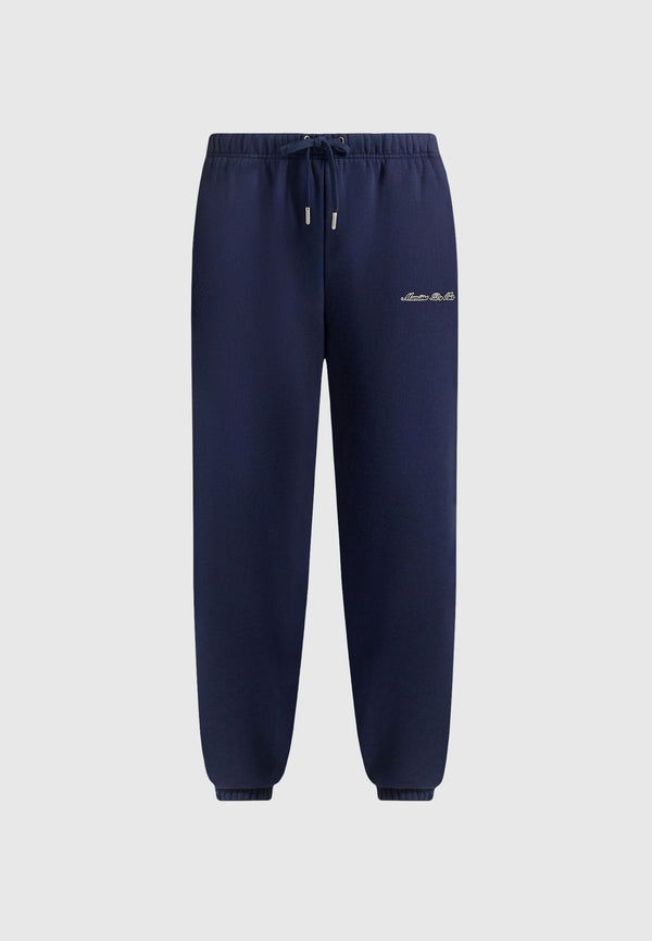 JS005 - Signature Regular Fit Cuffed Joggers - Navy