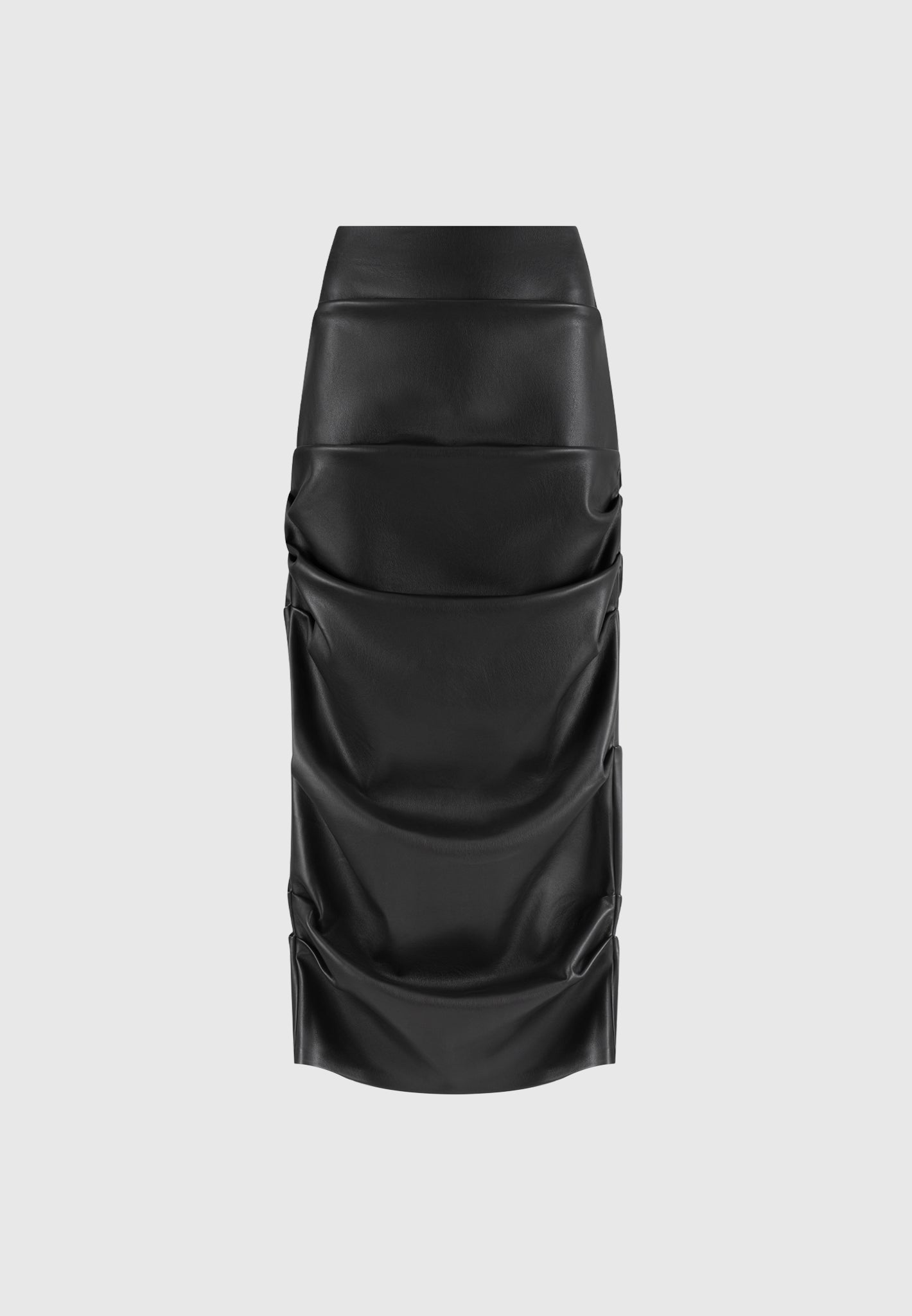 tacked-vegan-leather-midaxi-skirt-black