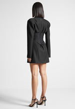 tailored-blazer-dress-with-reversible-corset-black