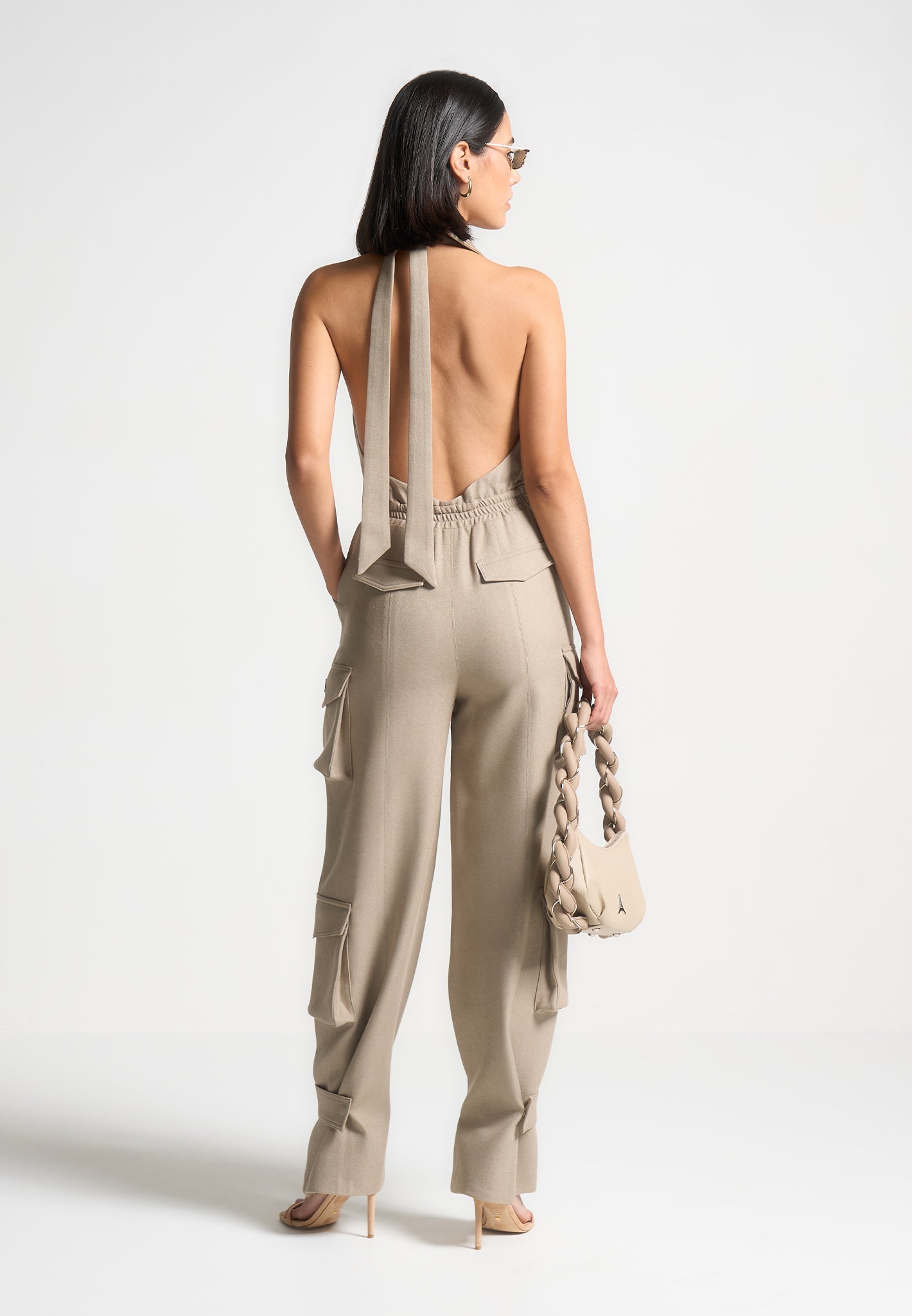 tailored-halterneck-cargo-jumpsuit-beige