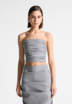  tailored-pleated-bandeau-corset-top-grey