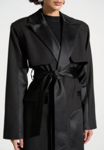 tailored-satin-trench-coat-black