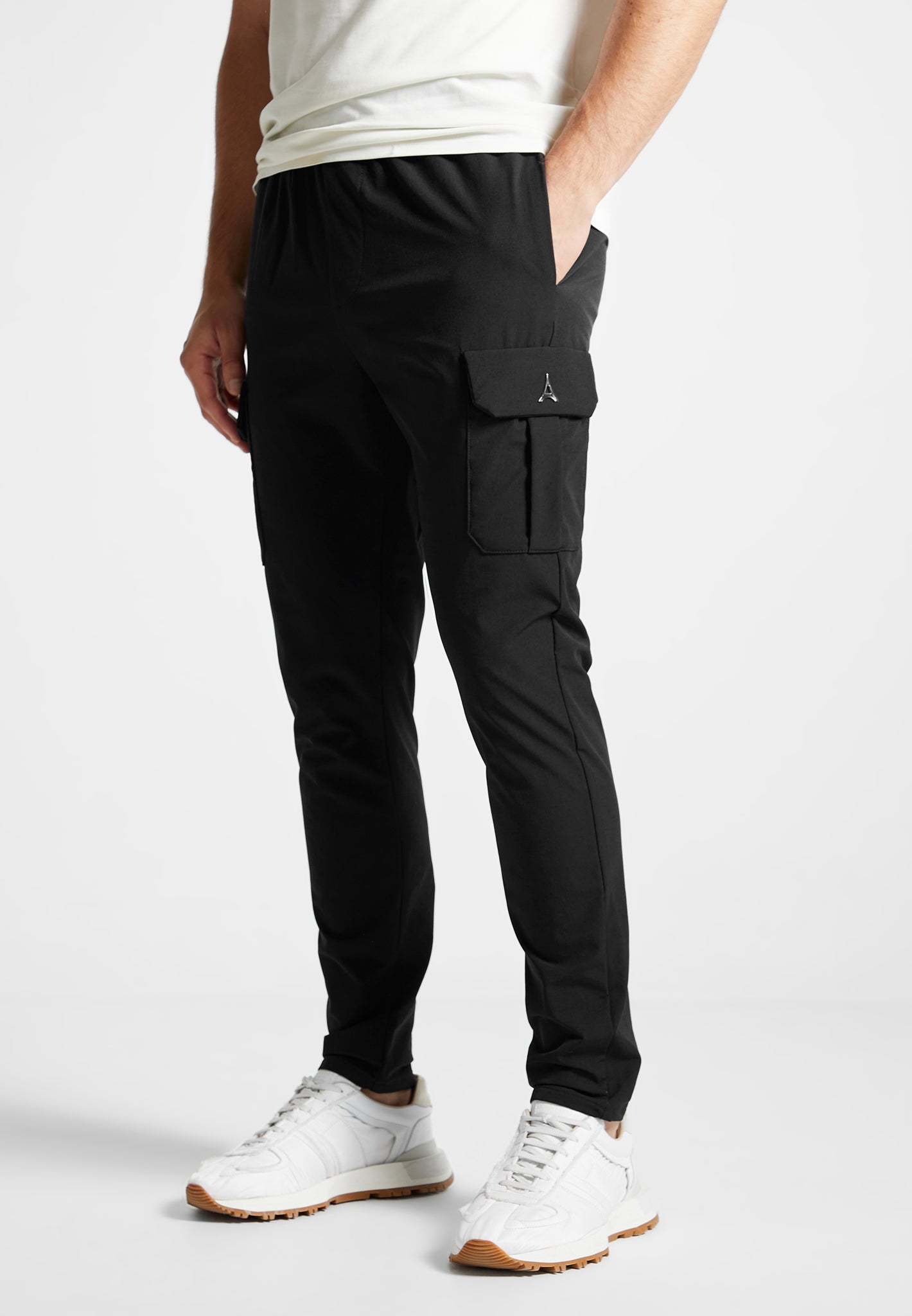 Vision in Black' Casual cargo pants – Rags n Rituals