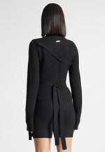 tie-up-knitted-cardigan-black