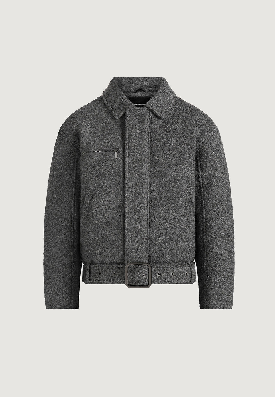 ezra-unisex-wool-belted-bomber-jacket-grey