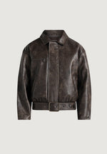 ezra-unisex-vintage-leather-belted-bomber-jacket-brown