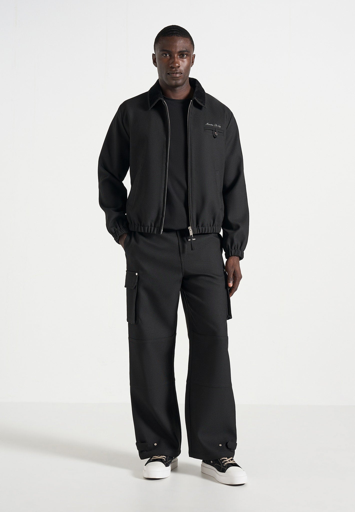 Kilian - Unisex Twill Signature Jacket - Black