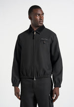 kilian-unisex-twill-signature-jacket-black