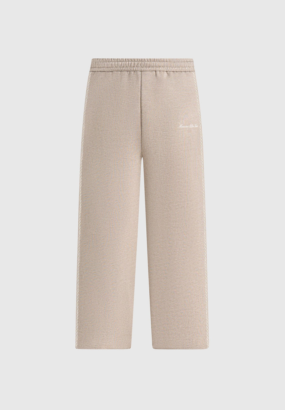 morgan-unisex-whipstitch-wide-leg-jogger-taupe